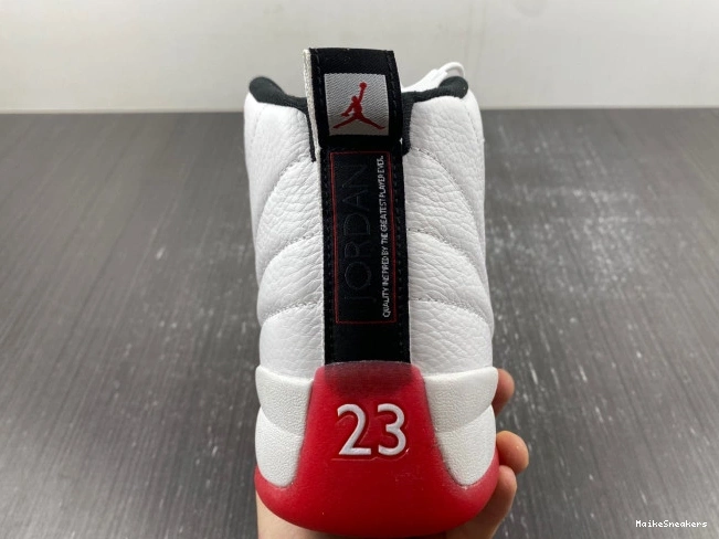 MaikeSneakers Cherry Jordan Retro Air 12 130690-110 0817